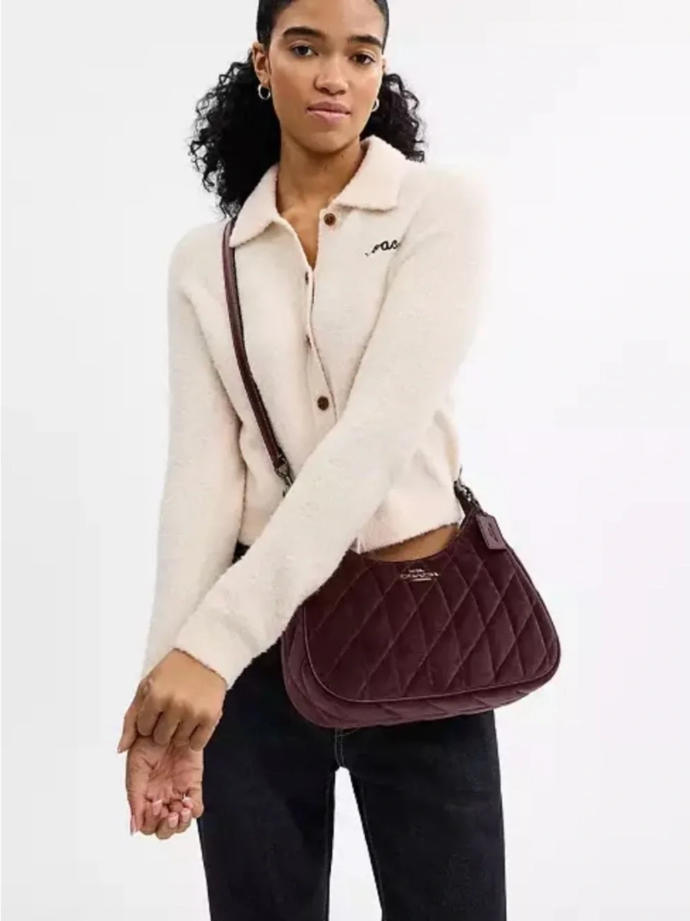 NWT  Coach Teri Hobo Bag with Quilting